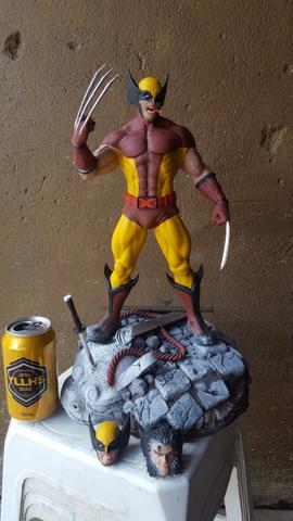 Estátua Wolverine peça de coleção