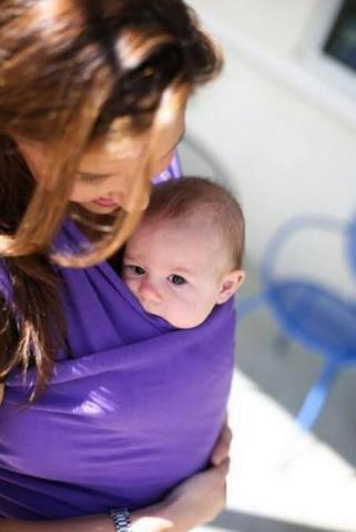 Wrap Sling (canguru para bebês) - Foto 2