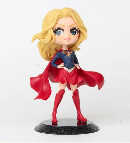Super Heroínas 15cm Mulher Maravilha Super Girls Arlequina - Foto 5