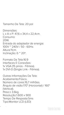 CPU conjunto i5+ monitor 20 polegadas - Foto 6