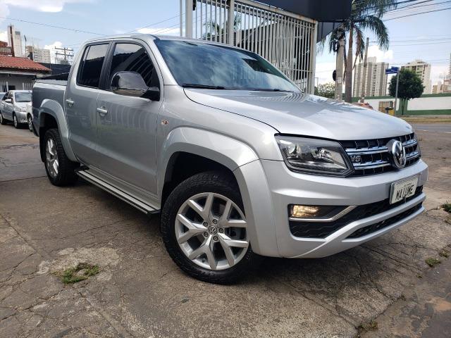 VW- amarok v6 Highline 3.0 4x4 18/18 aut. diesel prata