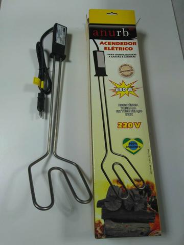 Acendedor elétrico para churrasqueira