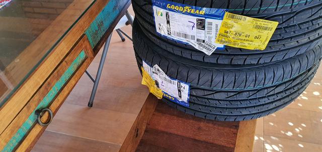 Pneus 205 /55 16 Goodyear novos com nf - Foto 3