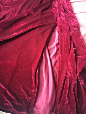 Vestido veludo marcá-la - Foto 3