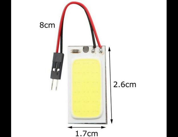 COD-CP341 18 Led Smd Cob Led 12V Carro Luz Painel Interior Quarto Arduino Automação - Foto 4