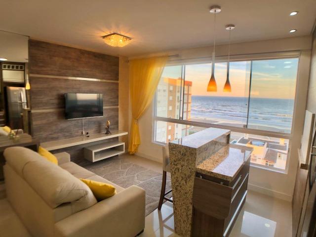 Mobiliado e decorado, com vista definida para o Mar !!! 60X Direto.
