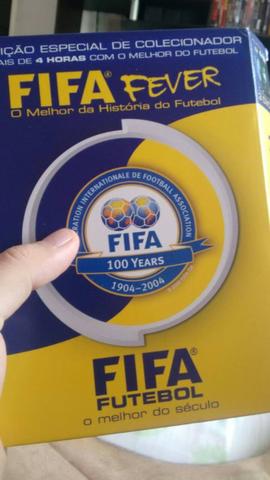 Box dvd fifa fever 1904-2004 edição especial de colecionador (raro)