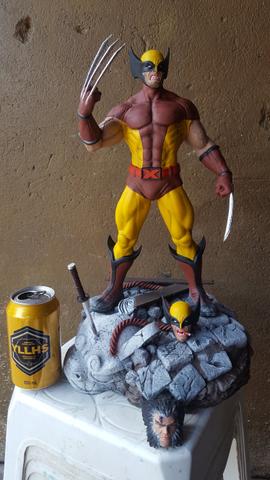 Estátua Wolverine peça de coleção - Foto 3