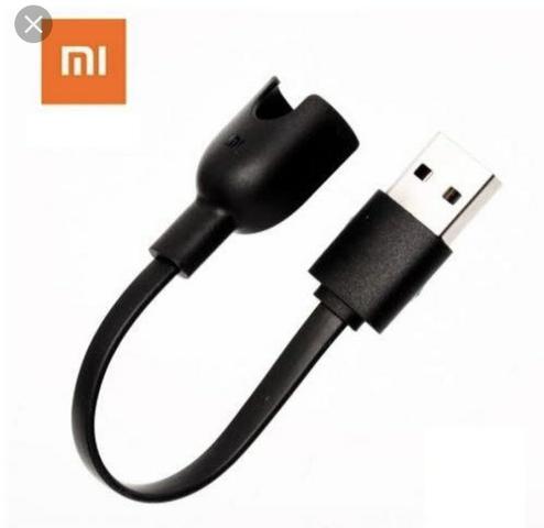 Cabo USB carregador para relógio xiaomi mi band 2 original lacrado - Foto 2