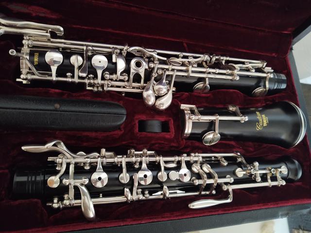 Oboé Profissional Yamaha Custom aceito troca - Foto 5