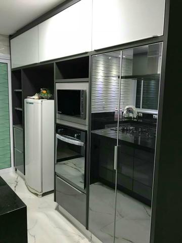 Cozinha planejada cores auto brilho faço tudo no MDF - Foto 2