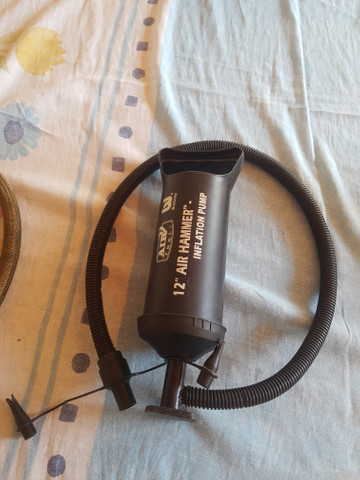 Mangueiras e bomba para encher colchão - Foto 4