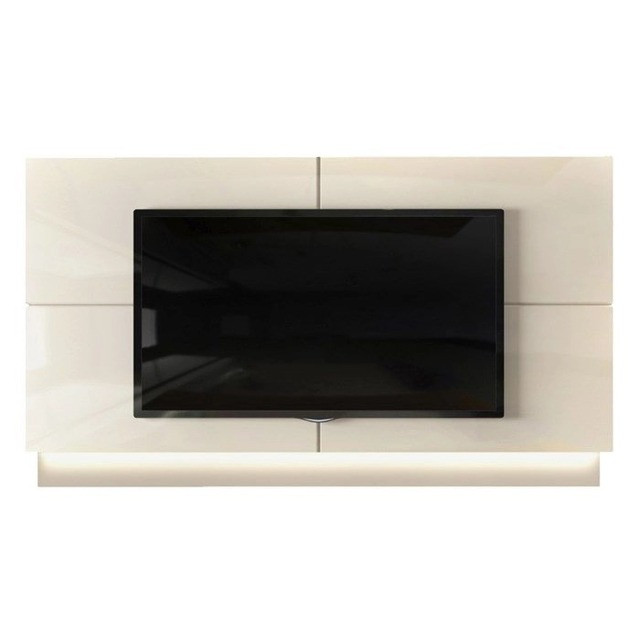 Painel Domani para TV 75'' Creme 100% MDF * novo na caixa