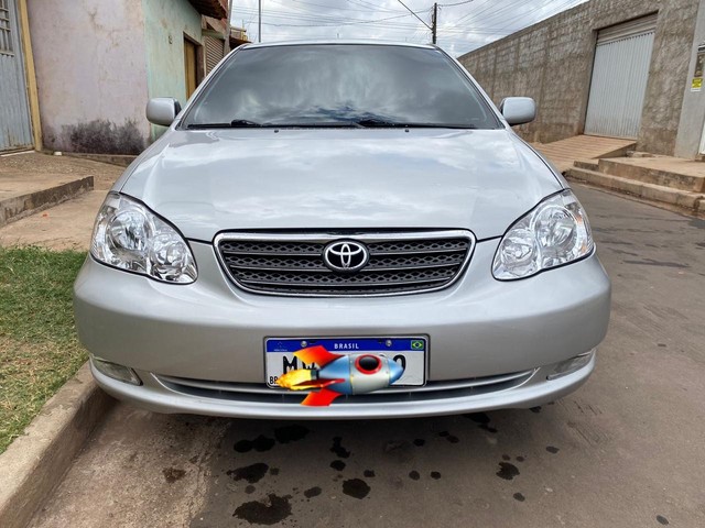 COROLLA AUTOMÁTICO 2007/2008 PRATA.
