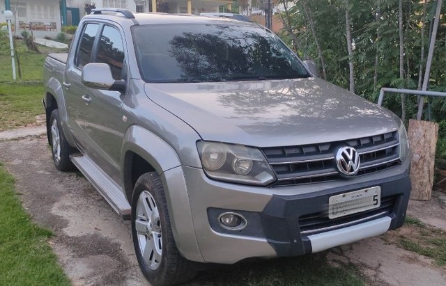 VW AMAROK HIGHLINE 4X4 DIESEL 2013 AUTOMÁTICA TOPO DE LINHA