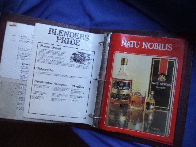 Catálogo de Bebidas Seagram antigo da Década de 80 - Foto 3