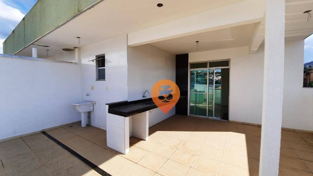 Cobertura com 3 dormitórios à venda, 189 m² por R$ 664.000,00 - Fernão Dias - Belo Horizon