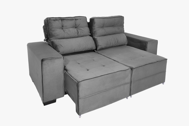 Sofa retratil reclinável 2,00 mts Premium  - Foto 4