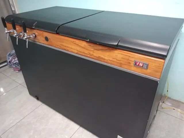 kegerator freezer horizontal