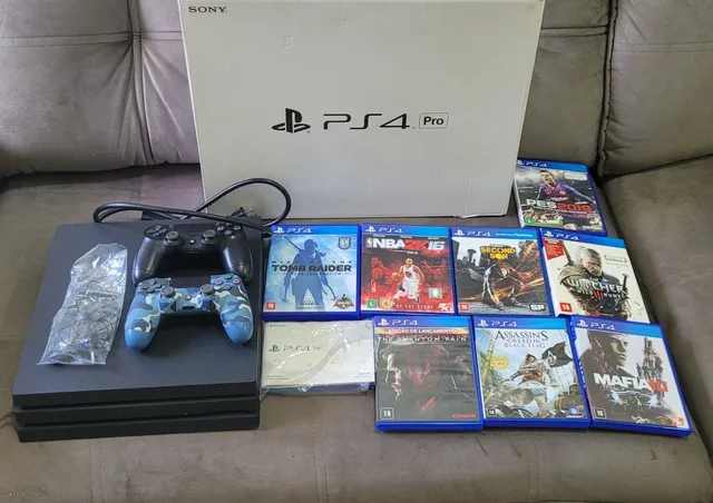 Console ps4 pro 4k  +204 anúncios na OLX Brasil