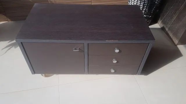 Armário, com rodinhas de silicone, super conservado - Foto 2