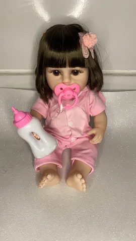 BEBÊ REBORN REALISTA BONECA LINDA 100% SILICONE PROMOÇÃO