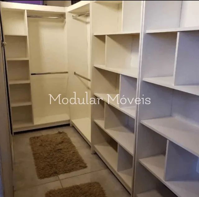 Closet 4 Peças - Branco 100% MDF