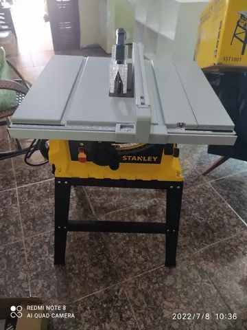 Serra de Bancada Profissional 1800w 220v disco 10 polegadas - Stanley (Loja) - Foto 2
