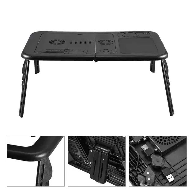 Suporte Mesa para Notebook com Cooler e Base Para Mouse  - Foto 4