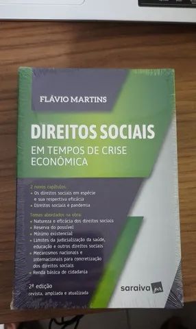 Livro Direitos Sociais em Tempos de Crise - Flávios Martins - Novo Lacrado - 2ª Edição