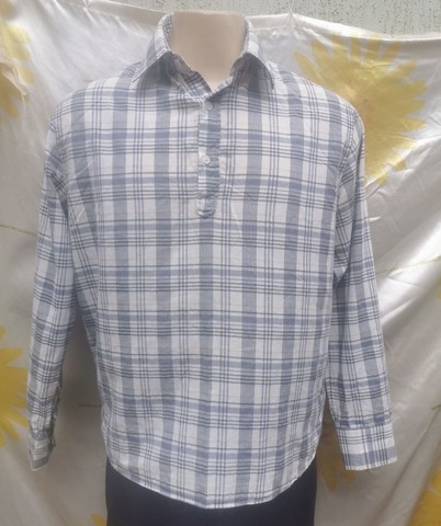 Camisa siberian xadrez masculina tam m