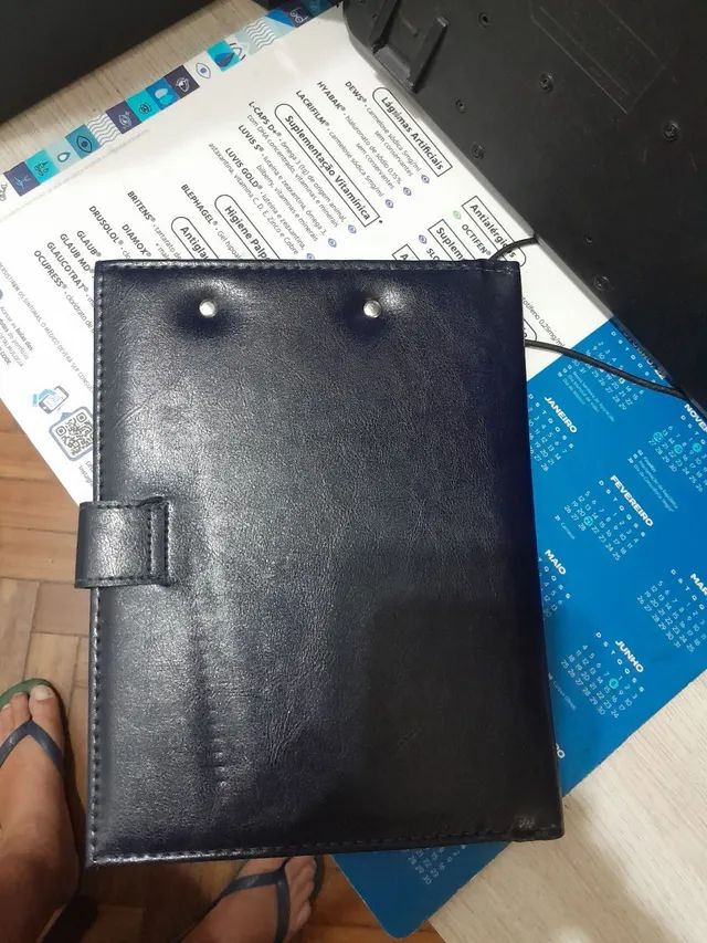 Porta agenda com calculadora e prendedor  - Foto 4
