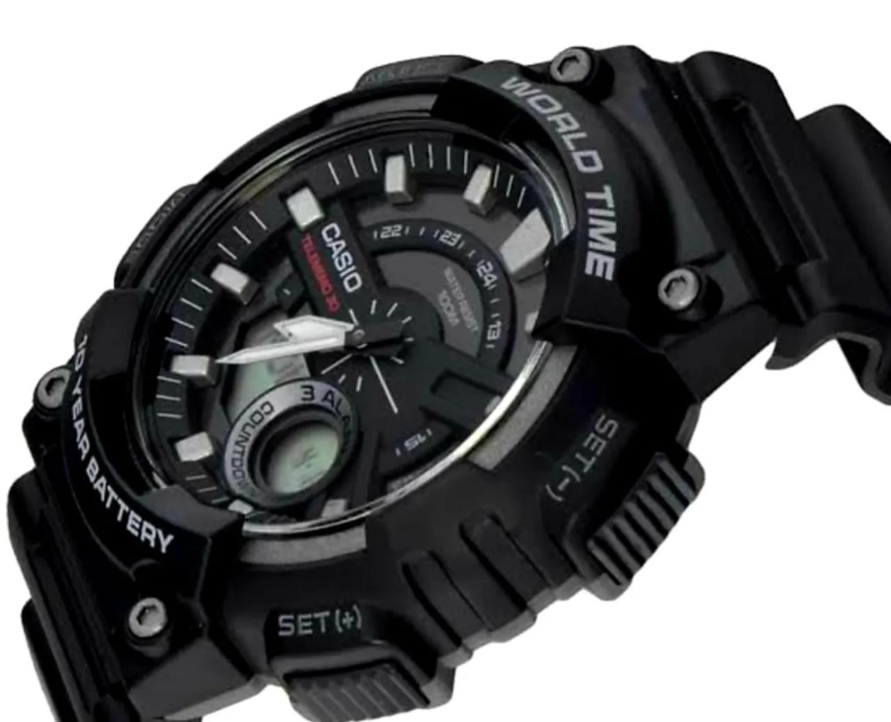 RELÓGIO CASIO STANDART AEQ-110W-1BVDF - Foto 4