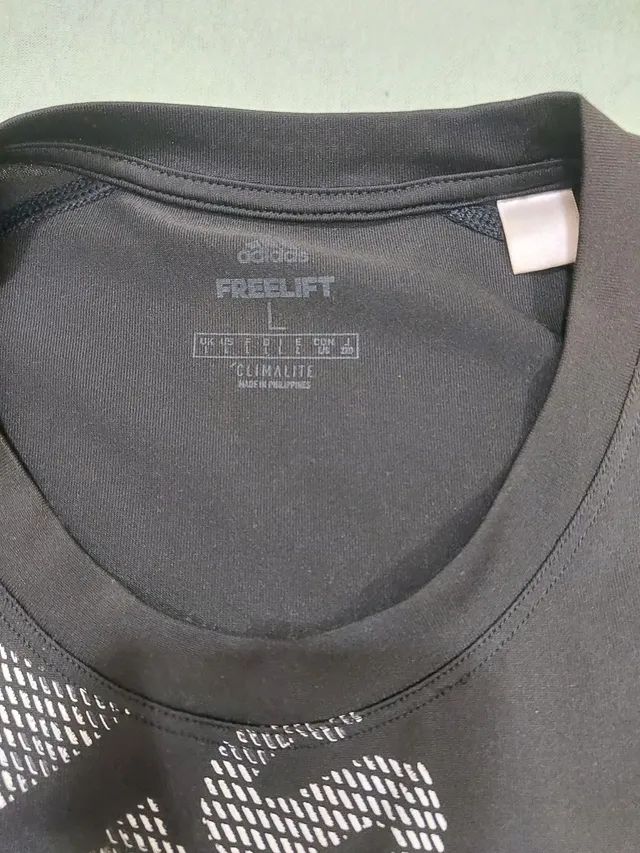 CAMISA ADIDAS ORIGINAL PRETA FREELIFT. TAM. G. - Foto 2