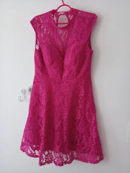 Vestido  Pink,  com bojo, manequim   40 - Foto 2
