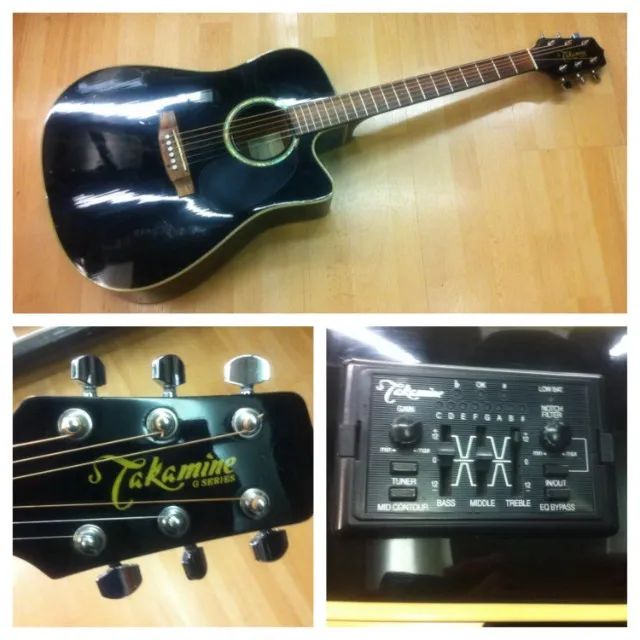 Violao takamine eg 531 sc made in korea tampo solido - Foto 2