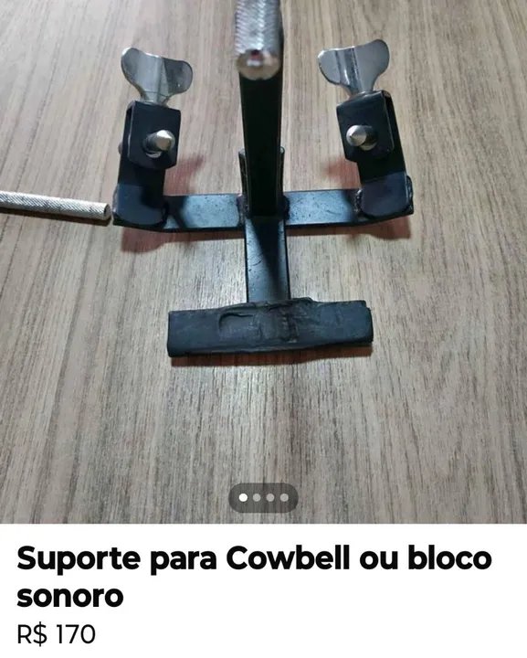 Suporte Torelli para Cowbell ou Bloco Sonoro