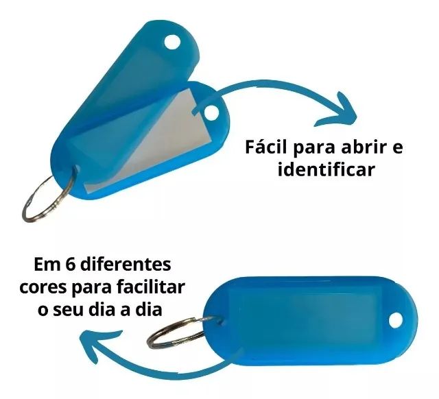 Identificador De Chaves Com 6 Peças Western - Foto 2