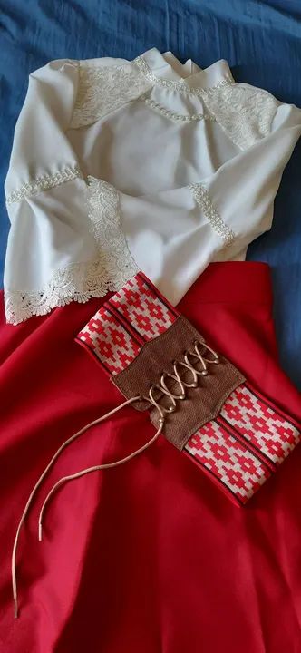 Prenda Gaúcha Traje completo - Pilcha tamanho 36 - Foto 2