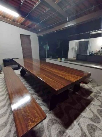 Mesa pedra de ardósia pintada  - Foto 5