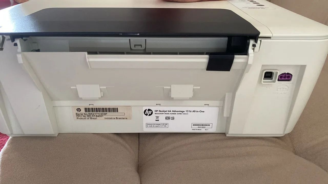 Impressora HP Deskjet Ink Advantage 1516 - Foto 4