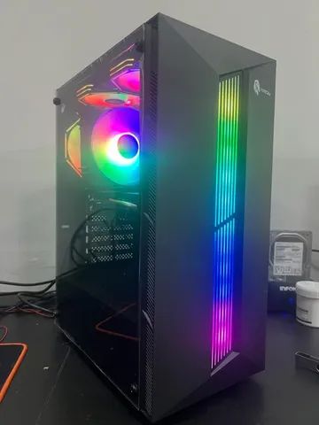 PC Gamer Ryzen 5 2600 + RX 580 Novo Loja Gorilla Tech - Foto 2