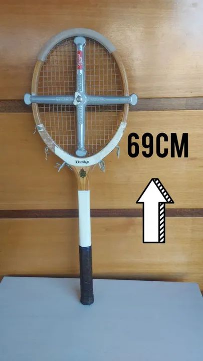 Raquete Dunlop Made in England 