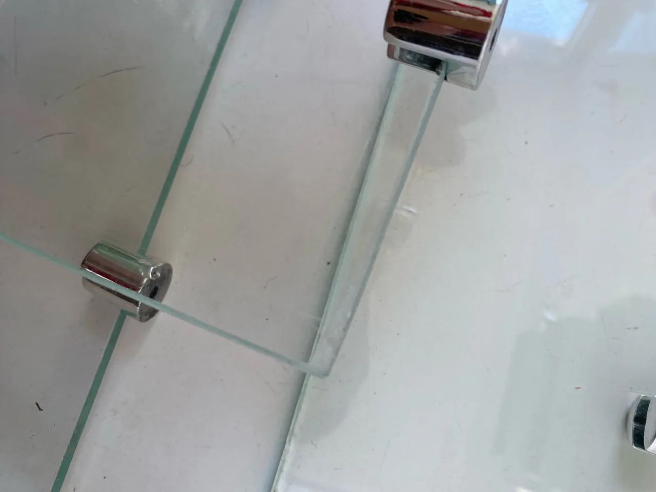 três prateleiras com suporte - ler descrição  - Foto 4