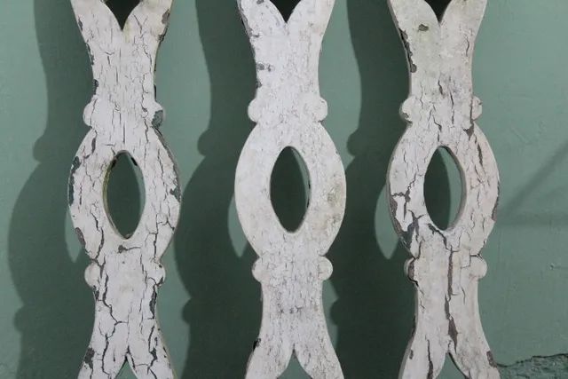 Antiguidade Balaústres Madeira Maciça - Foto 2