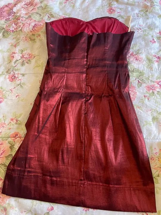 Vestido de festa Vermelho e Azul - Foto 2