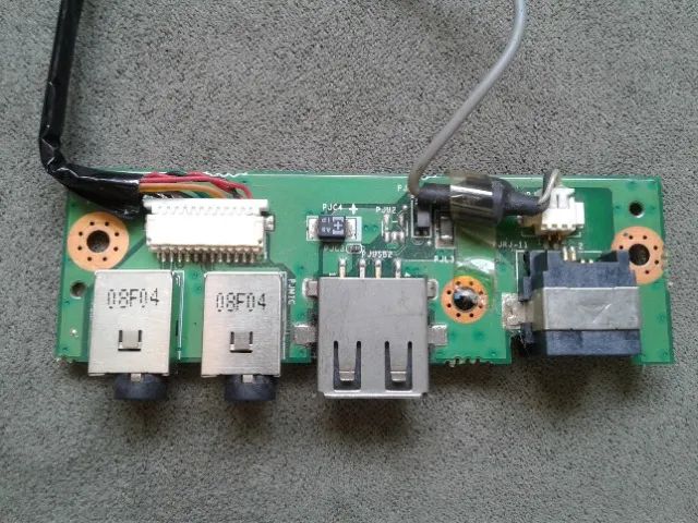 Placa Audio, Usb e Linha Amazon Pc Optimum / 6-71-M55N8-005 - Notebook