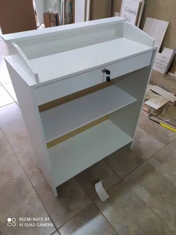 Balcão Caixa em L + 3 Balcões Atendimento - Foto 2