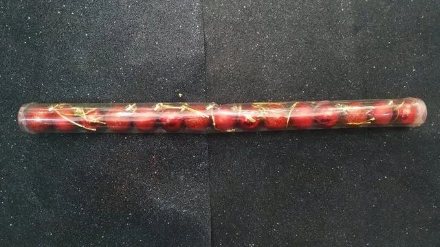 Bola Tubo (15pçs)  Td3874 Lisa/glitter/fosca - Foto 2