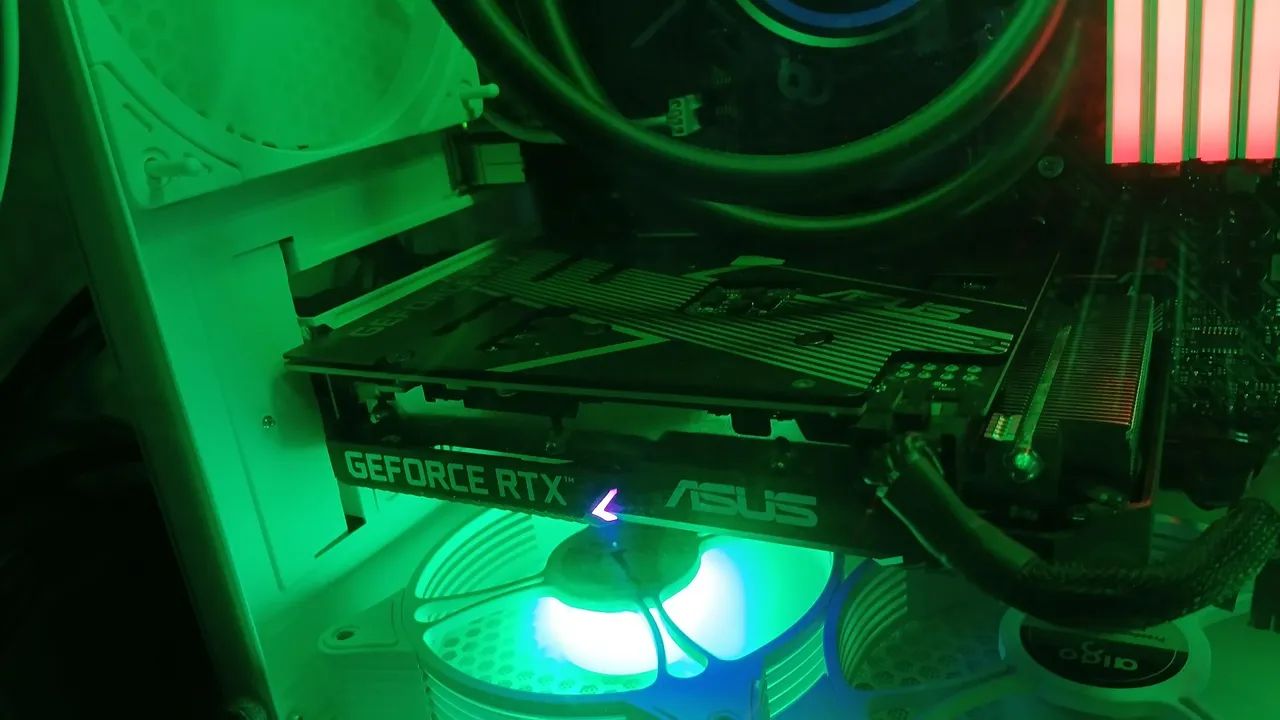 ASUS DUAL GeForce RTX 3060 Ti V2 MINI OC Edition 8GB - Foto 2